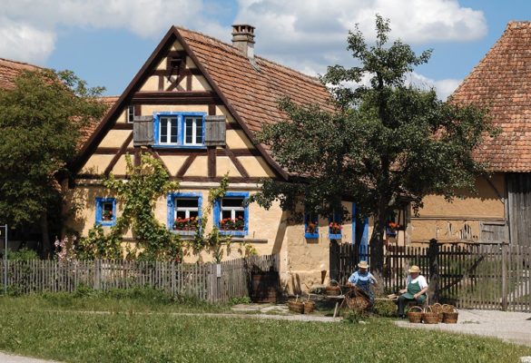 Häckerhaus im Fränkischen Freilandmuseum